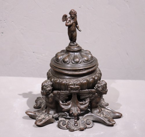 Objet de décoration Encrier - Encrier en bronze, Padoue XVIe siècle