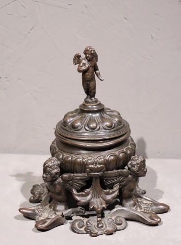 Bronze Inkwell, Padua 16th Century - 