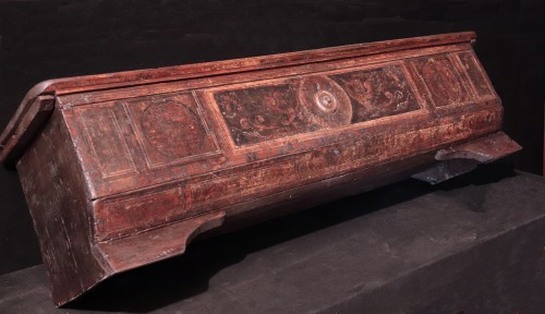 "Cassone" de mariage, Vénétie XVIe siècle - Mobilier Style Renaissance