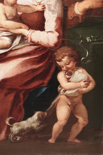 XVIe siècle et avant - Ventura Salimbeni (1568-1613) - Sainte Famille