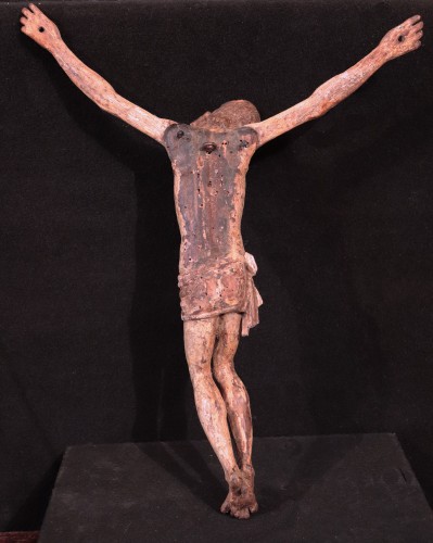 Christ en bois avec articulés, Florence XVe siècle - Moyen Âge