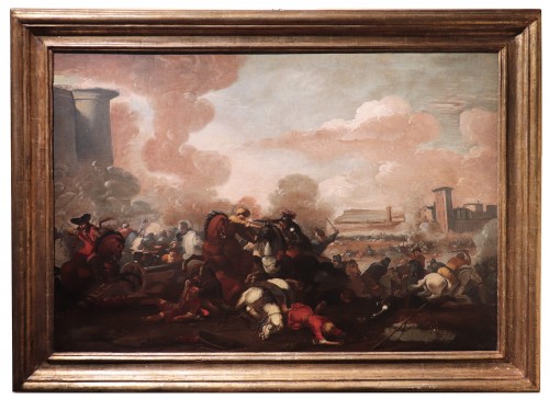 Marzio Masturzo (Rome 17th century) - Battle