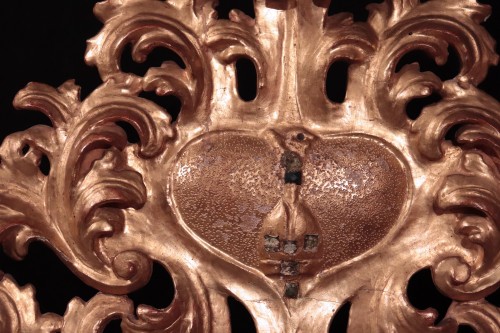 17th century - Carved And Golden Armchair, Tuscany, 17th Century