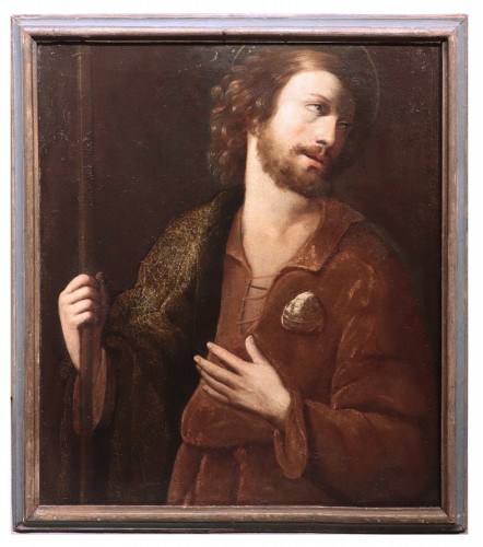 Portrait : Apostle Saint James - Francesco Leoncini (Tuscany 17th century