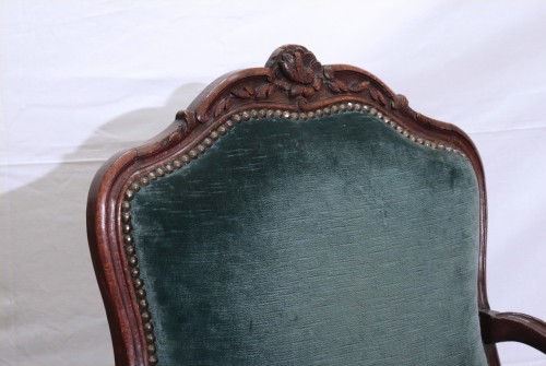 Paire de fauteuils Louis XV - Numero 7 Antiquariato