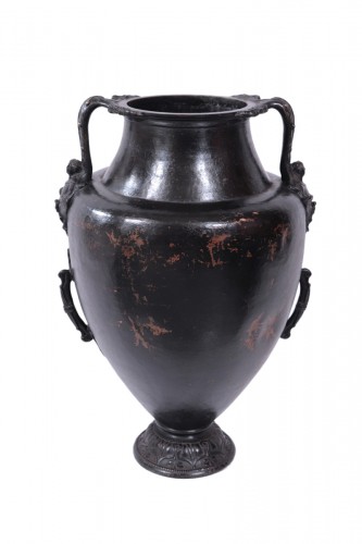 Bronze vase, Fonderia Giorgio Sommer" Naples '800