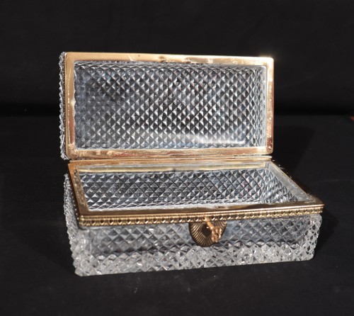 Objects of Vertu  - Crystal box, France, late 19th century
