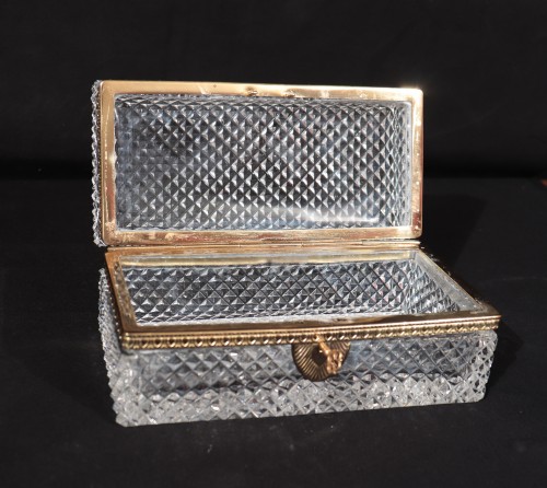 Objets de Vitrine Coffret & Nécessaire - Coffret en cristal, France fin XIXe