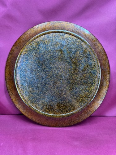 - Plateau laque avec tsuba