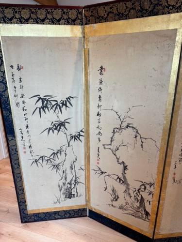  - Paire de paravants japonais