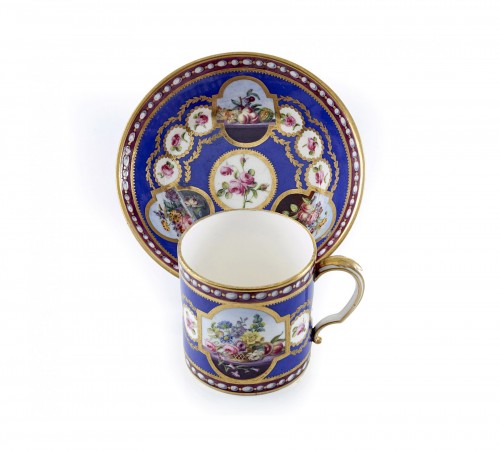 18th century Sèvres porcelain litron cup