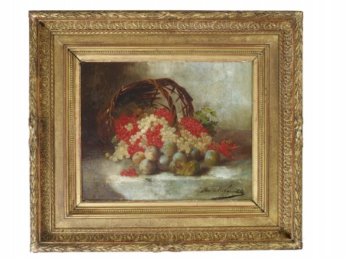 Nature morte signée Brunel de Neuville