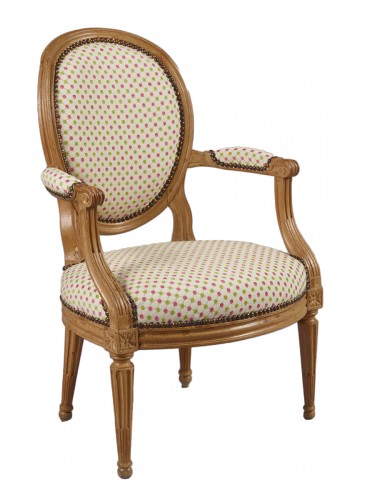 Fauteuil cabriolet Louis XVI