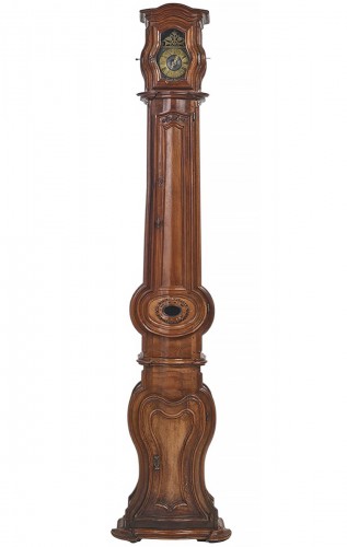 Grande horloge de parquet, Bourgogne XVIIIe
