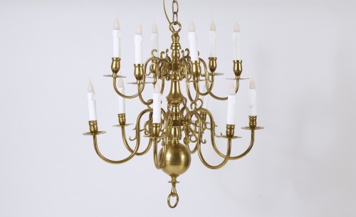 Lustre Hollandais du XIXe siècle - Luminaires Style 