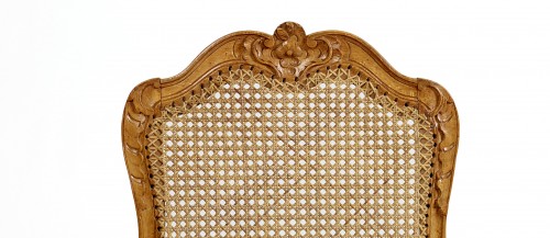 Sièges Chaise - Suite de six chaises cannées Louis XV