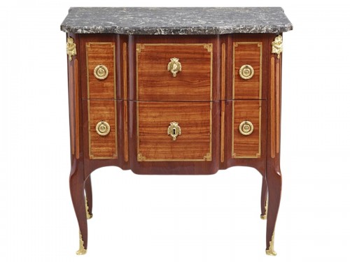 Commode estampillée Bircklé d'époque Transition