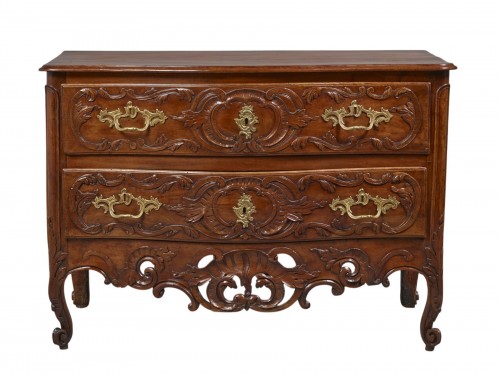 Commode galbée, Provence XVIIIe siècle