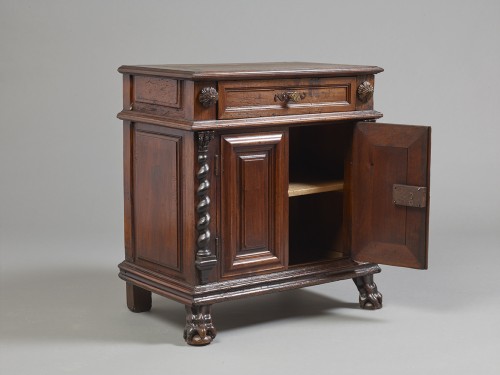 Mobilier Buffet - Petite crédence, Italie XVIIe siècle