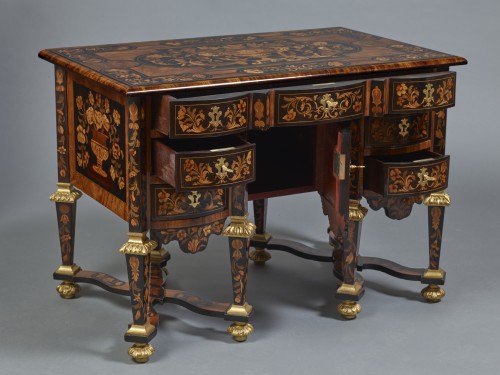 17th century - Mazarin desk, late 17th century