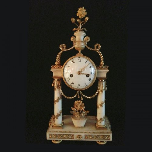 Horlogerie Pendule - Pendule Portique Louis XVI