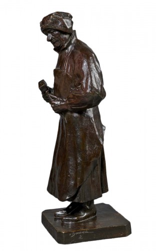 Bronze de Henri Bouchard représentant Claus Sluter