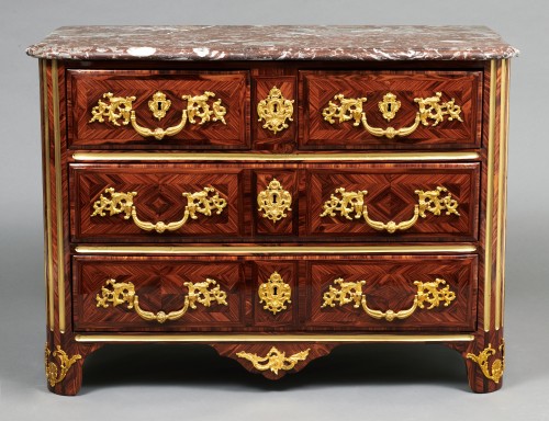 Louis XIV kingwood chest of drawers - Furniture Style Louis XIV