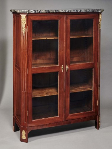 Louis XVI - Small display cabinet of Louis XVI period stamped Nicolas Petit