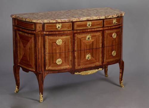 18th century - Franch ransitional Commode stamped P. Denizot