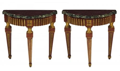 Pair of consoles tables
