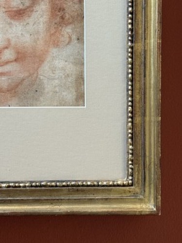 XVIe siècle et avant - Cercle de Michelangelo Anselm (d.1554) - Tête d'une Enfant