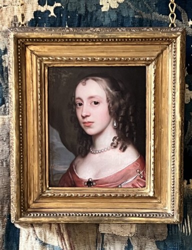 Tableaux et dessins Tableaux XVIIe siècle - John Hayls (1600-1679) Portrait d'une Femme Noble