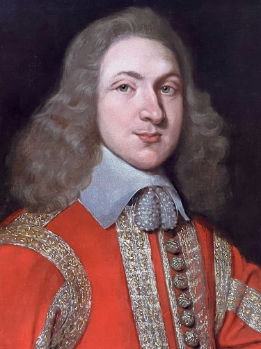 Tableaux et dessins Tableaux XVIIe siècle - École Anglo-Hollandaise vers 1655 - Portrait d'Un Officier