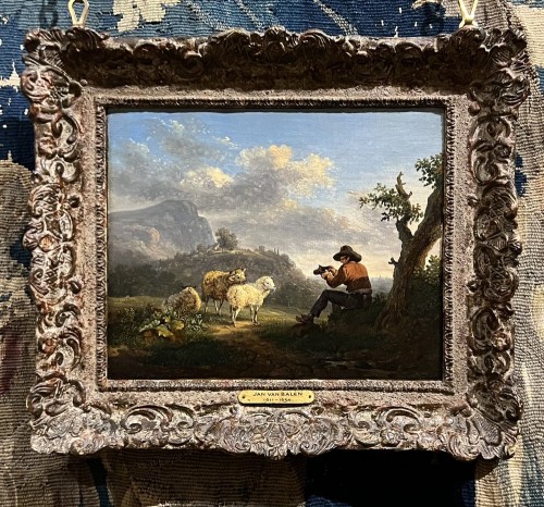 Louis XIV - Un Berger au Repos, attribué à Karel Dujardin (1626-1678) 