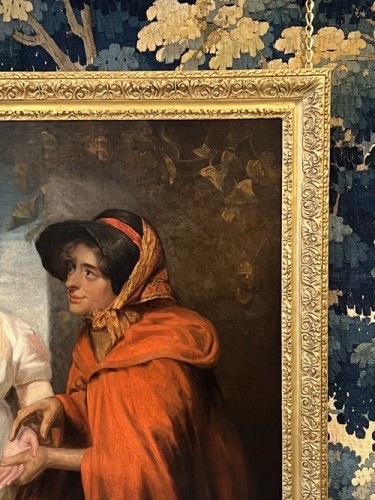 La Diseuse de Bonne Aventure, attribuée à John Opie R.A. (1767-1807) - 
