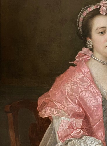 Une dame et son enfant vers 1760, Atelier de Sir Allan Ramsay  - Period Portraits