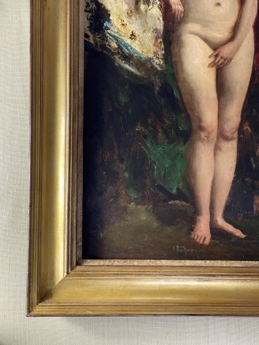 William Etty RA (1787 - 1849) - Une femme nue debout - Period Portraits