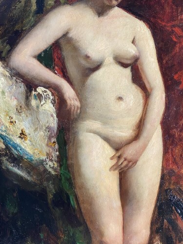 William Etty RA (1787 - 1849) - Une femme nue debout - Louis-Philippe