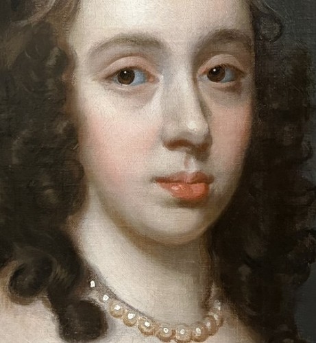 John Hayls (1600-1679) - Portrait d'une noble femme vers 1655 - Period Portraits