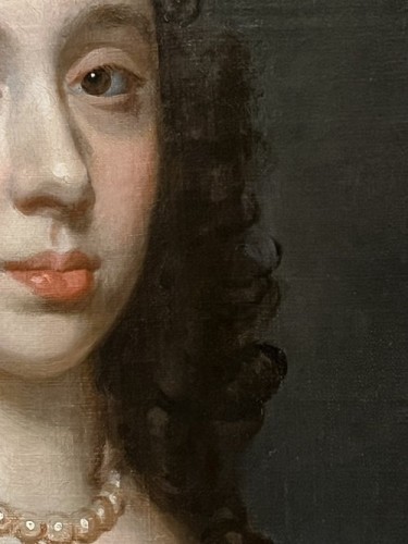 XVIIe siècle - John Hayls (1600-1679) - Portrait d'une noble femme vers 1655