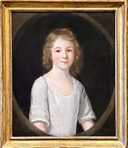 Tableaux et dessins  - Paire de portraits d'enfants, cercle de Nathaniel Dance-Holland (1735-1811)