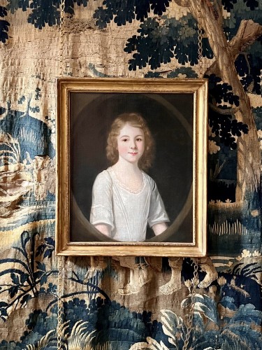 Paire de portraits d'enfants, cercle de Nathaniel Dance-Holland (1735-1811) - Louis XIV