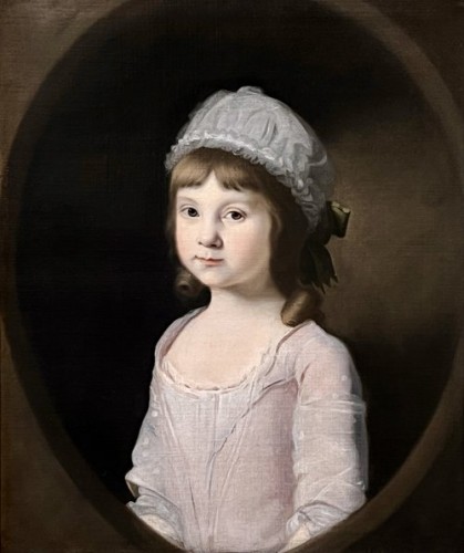 Antiquités - Paire de portraits d'enfants, cercle de Nathaniel Dance-Holland (1735-1811)