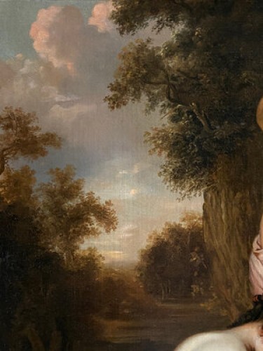 Le Bain de Diane,  anglaise de la fin du XVIIe siècle - Period Portraits