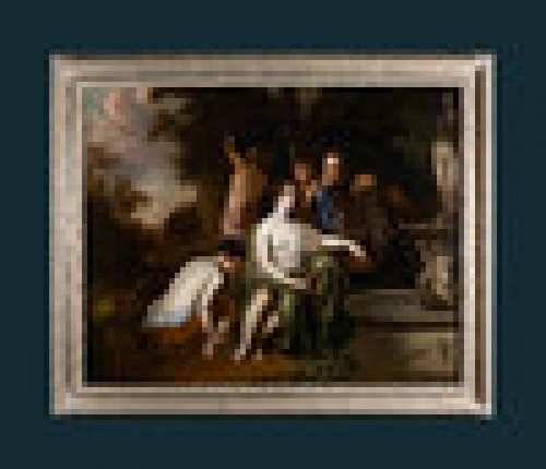 Le Bain de Diane,  anglaise de la fin du XVIIe siècle - Louis XIII