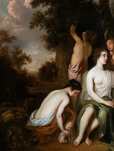 Louis XIII - Le Bain de Diane,  anglaise de la fin du XVIIe siècle