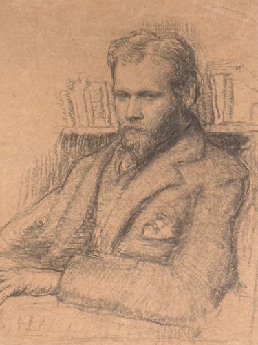 Tableaux et dessins Dessin, Aquarelle & Pastel - Augustus John (1878-1961) - Edward Nettleship