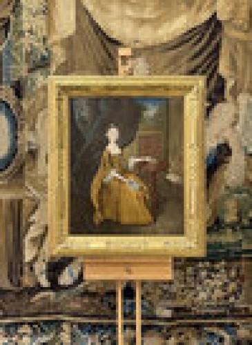 Arthur Davies (1712-1787) - Portrait d'une jeune femme - Period Portraits