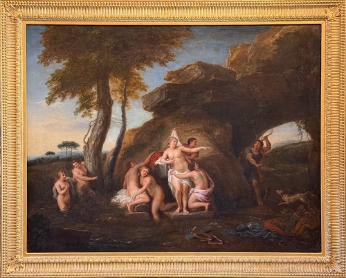 Pierre Berchet (1659-1720) - The Bath of Diana  - Paintings & Drawings Style 