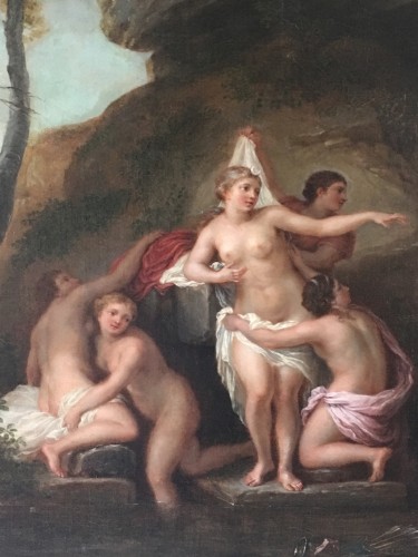 Paintings & Drawings  - Pierre Berchet (1659-1720) - The Bath of Diana 